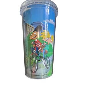 Nick Box Exclusive 2017 Hey Arnold Tumbler Cup Summer Block Party Nickelodeon